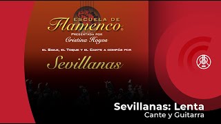 Sevillanas Lenta Cante y Guitarra [upl. by Raybourne200]