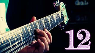 The 12 Greatest 12String Guitar Riffs [upl. by Armalda]