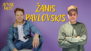 ŽANIS PAVLOVSKIS  Par Olām panikas lēkmēm bērnības sapņiem būšanu tēvam un maskām  ATVER MUTI [upl. by Halak]