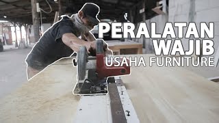 5 Peralatan Untuk Memulai Usaha Furniture  Hobby Woodworking [upl. by Edie318]