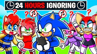 Sonic Ignored His CRAZY FAN GIRLS For 24 Hours In SNAPCHAT [upl. by Viehmann]