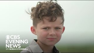 Extended interview 8yearold Oklahoma boy on surviving EF4 tornado [upl. by Dierdre]