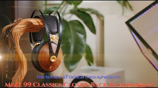 Meze Audio 99 Classics Closed Back Headphones [upl. by Enytnoel]