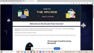 Google cloud arcade prize  qwiklabs swags form live now Claim today prize counter jan june 2024 [upl. by Fanchie]