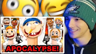 Jeffy’s Universe  SML Parody Jeffy’s Skibidi Toilet APOCALYPSE Reaction [upl. by Aliled]