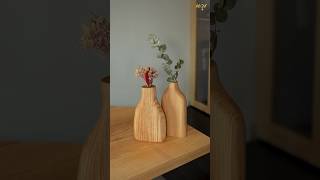 Fabriquer des vases en bois wooddesign minimalist wooden [upl. by Leak]