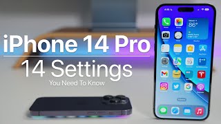 iPhone 14 Pro Max  14 Settings You Need To Know [upl. by Ayatahs]