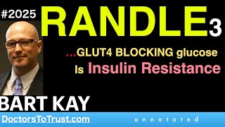 BART KAY r3  RANDLE3 …GLUT4 BLOCKING glucose Is Insulin Resistance [upl. by Shaia463]