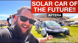 Aptera  The Tesla of Solar Cars of the Future [upl. by Modnarb]