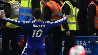 Amazing Goal Eden Hazard  Chelsea FC vs Tottenham Hotspur 20152016 [upl. by Anoerb]