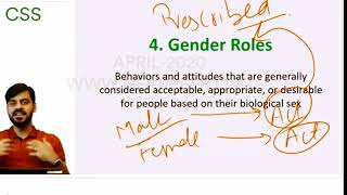 Basic Terms and Concepts  Gender studies  Lecture 1  Nearpeer  CSS amp PMS [upl. by Krischer]