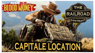 The Railroad Contract CAPITALE Locations  Red Dead Online [upl. by Kennet]