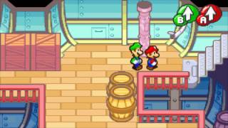 Mario amp Luigi Superstar Saga  Episode 1 Peach Castle amp Bowsers Cruiser [upl. by Bathsheb]