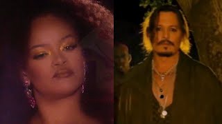 Johnny Depp Appears In Rihannas Savage x Fenty Fashion Show Vol 4 [upl. by Drusi]