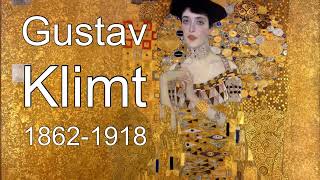 Gustav Klimt  101 paintings with captions HD [upl. by Oicangi]