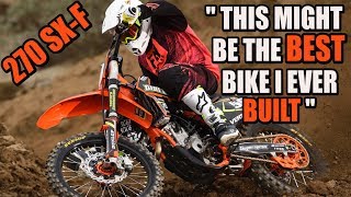 2016 KTM 270SXF build  ultimate MX package [upl. by Ymmak]