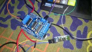 Arduino bluetooth crane [upl. by Tevis633]