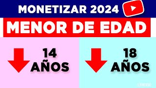 REQUISITOS para MONETIZAR en YOUTUBE 2024 Paso a Paso [upl. by Nor]