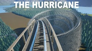 Planet Coaster The Hurricane Roller Coaster [upl. by Iahs247]