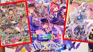 Nijisanji Wixoss booster display CP01 unboxing [upl. by Ecinhoj]