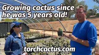 Meet the Man behind torchcactuscom Brent Wigand  cactusandsucculent torchcactus cactus [upl. by Tnattirb]