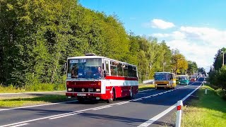 6 sraz Karos řady 700 a vozidel čs výroby nad 35 t  jízda po okolí [upl. by Aihtnic]