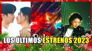 ESTRENOS KDRAMA DICIEMBRE 2023 NETFLIX  Que Tan Buenos Seran [upl. by Amsirak]