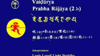 Learning of Chanting Medicine Buddha Mantra in Sanskrit 〔Fangshan Stone Canon〕 [upl. by Latoya]