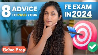 8 Tips To Pass Your FE Exam in 2024  FE Exam Tips [upl. by Anilemrac]