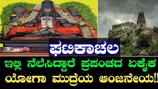 ಘಟಿಕಾಚಲ ಯೋಗಾನರಸಿಂಹ ಮತ್ತು ಯೋಗಾ ಆಂಜನೇಯ ದೇವಸ್ಥಾನ  ಶೋಲಿಂಗೂರ್  ತಮಿಳುನಾಡು  Ghatikachala Narasimha [upl. by Nomae]