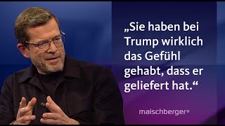 KarlTheodor zu Guttenberg und Emily Haber über die USWahl  maischberger [upl. by Ahcmis]