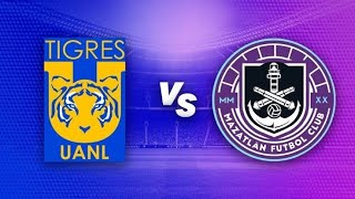 Mazatlan fc w vs Tigres UANL w partido de futbol en vivo  live match  Liga MX Femenil 2024 [upl. by Nnyled]