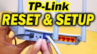 How To Setup a TPLink Range Extender using a Web Browser 2019 [upl. by Lipfert745]