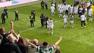 EXCLUSIVE CONTENTJOTA SONG AFTER WINNING THE LEAGUE  HEARTS V CELTIC  02 [upl. by Karolyn999]