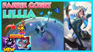 🦋 SWING INTO SPRING WITH FAERIE COURT LILLIA  New Lillia Skin  Erick Dota [upl. by Esiralc]