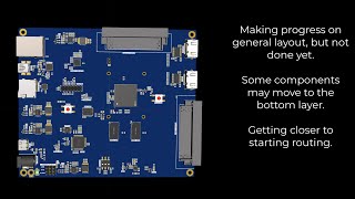 Zynq7000 PCB Build  General Layout Progress [upl. by Airahcaz110]