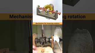 Type of Mechanism for reversing rotation in 3D and practically working automobile shorts rotary [upl. by Yllehs]