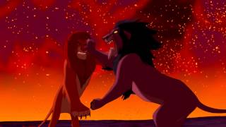 Le Roi Lion  Duel final entre Simba et Scar HD [upl. by Ailadi]