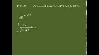 Integration durch Substitution 1 [upl. by Wolff]