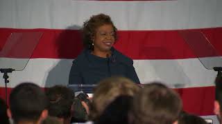 Cheri Beasley addresses supporters after loss in US Senate race Midterm Election 2022 [upl. by Eliot]