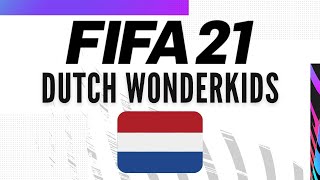 FIFA 21 Dutch Wonderkids to sign on Career Mode  Best Young Dutch Players ⚽🔥 [upl. by Eidnil]