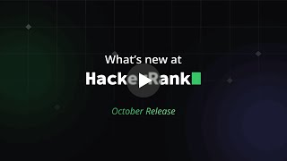 HackerRanks October Release [upl. by Bibbye]