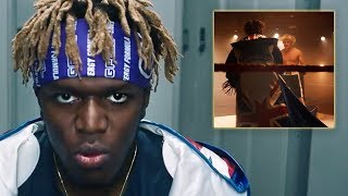 KSI Knocks Out Logan Paul Impersonator In New Video [upl. by Alecram]