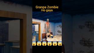 Granpa Zombie ho gaya 😈😱😱 and ganpa kill granny 🗿🗿😱😱 granny horroegame viralvideo ghost [upl. by Otxilac710]