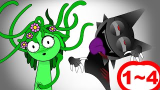 Incredibox Sprunki  VANERIA vs CREEPY WENDA  CREEPY SPRUNKIES EP14  Cartoon Animation [upl. by Michel335]