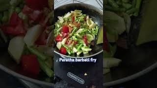 Parathaamp barbati alu fryfood cooking recipe music [upl. by Yblek]