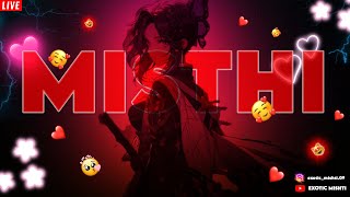 LIVE ♦️ MISHTI IS LIVE☘️ CUSTOM 1v1 AND GUILD INVITE❄️freefireindiafreefire live exoticmishti [upl. by Nosna]