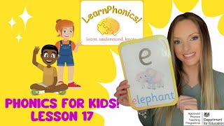 Learn the letter ‘e’ with me Lesson 17 [upl. by Atsed]