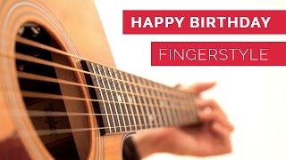 Tobias Rauscher  Happy Birthday Percussive Fingerstyle Version [upl. by Betti]