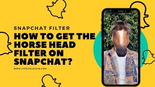 How to get the Horse Head filter on snapchat [upl. by Arda577]